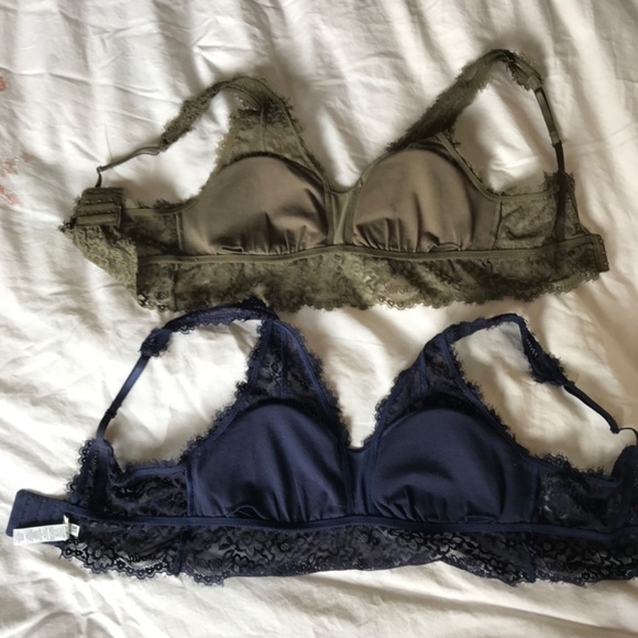Aerie size small, D cup bralettes - Picture 6 of 7